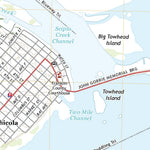 United States Geological Survey Apalachicola, FL (2021, 24000-Scale) digital map
