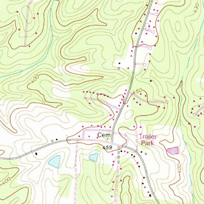 United States Geological Survey Apex, NC (1974, 24000-Scale) digital map