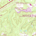 United States Geological Survey Apex, NC (1974, 24000-Scale) digital map