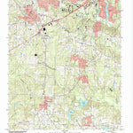 United States Geological Survey Apex, NC (1993, 24000-Scale) digital map