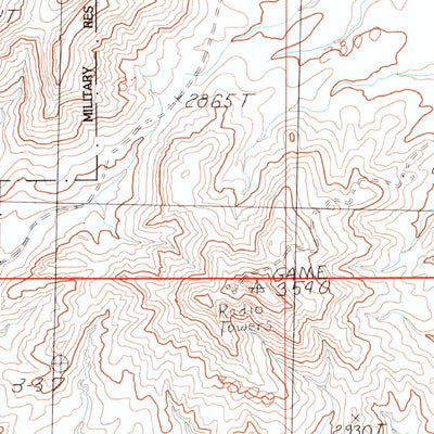 United States Geological Survey Apex, NV (1986, 24000-Scale) digital map
