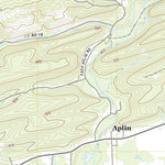 United States Geological Survey Aplin, AR (2020, 24000-Scale) digital map