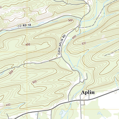 United States Geological Survey Aplin, AR (2020, 24000-Scale) digital map