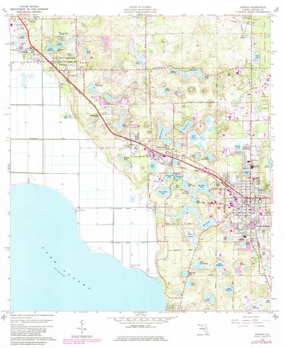 United States Geological Survey Apopka, FL (1960, 24000-Scale) digital map