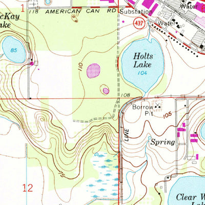 United States Geological Survey Apopka, FL (1960, 24000-Scale) digital map