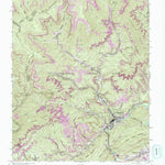 United States Geological Survey Appalachia, VA-KY (1955, 24000-Scale) digital map