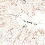 United States Geological Survey Appaloosa Ridge, AZ (1969, 24000-Scale) digital map