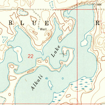 United States Geological Survey Appam, ND (1977, 24000-Scale) digital map