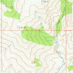 United States Geological Survey Appendicitis Hill, ID (1972, 24000-Scale) digital map