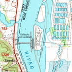 United States Geological Survey Apple Grove, WV-OH (2002, 24000-Scale) digital map
