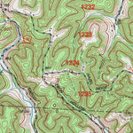 United States Geological Survey Apple Grove, WV-OH (2002, 24000-Scale) digital map