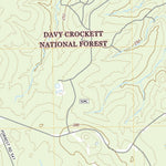 United States Geological Survey Apple Springs, TX (2022, 24000-Scale) digital map