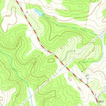 United States Geological Survey Apple Valley, GA (1964, 24000-Scale) digital map