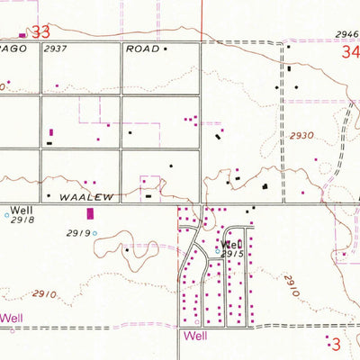 United States Geological Survey Apple Valley North, CA (1970, 24000-Scale) digital map