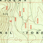 United States Geological Survey Applegate Butte, OR (1998, 24000-Scale) digital map