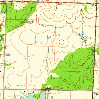 United States Geological Survey Appleton City, MO (1961, 24000-Scale) digital map