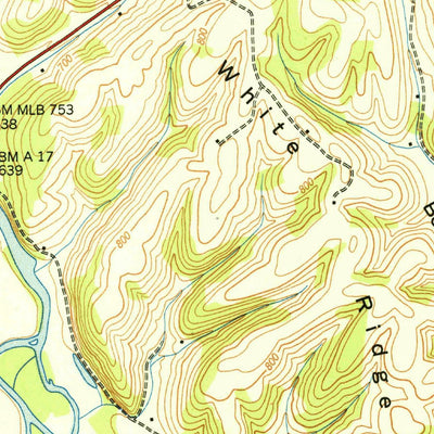 United States Geological Survey Appleton, TN (1950, 24000-Scale) digital map