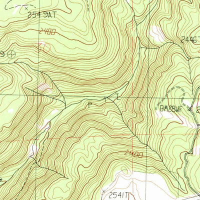 United States Geological Survey Appleton, WA (1983, 24000-Scale) digital map