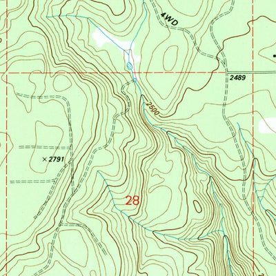 United States Geological Survey Appleton, WA (1994, 24000-Scale) digital map