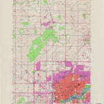 United States Geological Survey Appleton, WI (1955, 24000-Scale) digital map