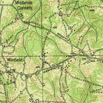 United States Geological Survey Appling, GA (1943, 62500-Scale) digital map