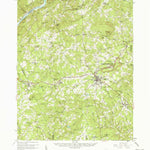 United States Geological Survey Appomattox, VA (1958, 62500-Scale) digital map