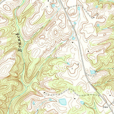 United States Geological Survey Aquadale, NC (1971, 24000-Scale) digital map