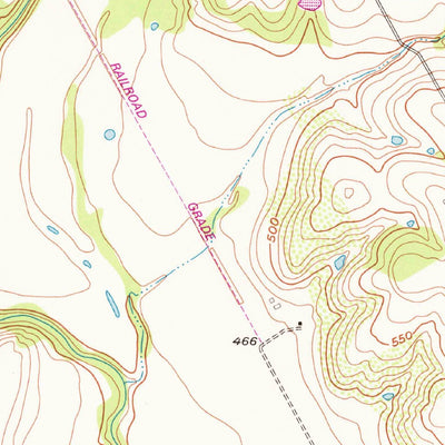 United States Geological Survey Aquilla, TX (1957, 24000-Scale) digital map