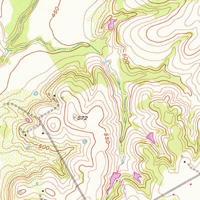 United States Geological Survey Aquilla, TX (1957, 24000-Scale) digital map
