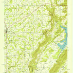 United States Geological Survey Arab, AL (1950, 24000-Scale) digital map