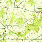 United States Geological Survey Arab, AL (1950, 24000-Scale) digital map