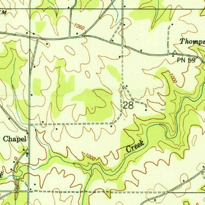 United States Geological Survey Arab, AL (1950, 24000-Scale) digital map