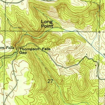 United States Geological Survey Arab, AL (1950, 24000-Scale) digital map