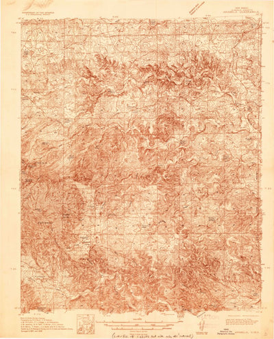United States Geological Survey Arabela, NM (1936, 48000-Scale) digital map