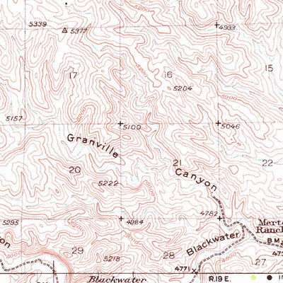 United States Geological Survey Arabela, NM (1936, 62500-Scale) digital map