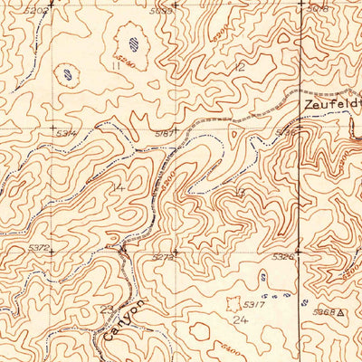 United States Geological Survey Arabela, NM (1942, 62500-Scale) digital map