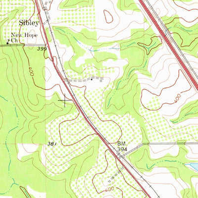 United States Geological Survey Arabi, GA (1977, 24000-Scale) digital map
