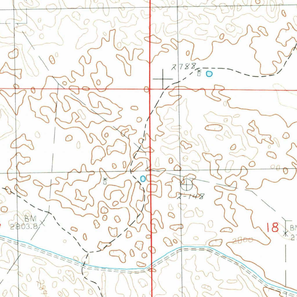 Arabia NW, NE (1985, 24000-Scale) Map by United States Geological ...