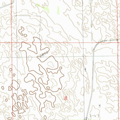 United States Geological Survey Arabia SE, NE (1985, 24000-Scale) digital map