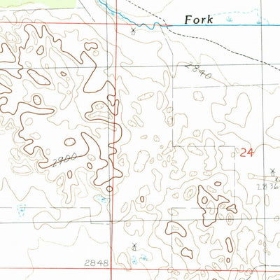 United States Geological Survey Arabia SW, NE (1985, 24000-Scale) digital map