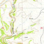 United States Geological Survey Aragon Hill, NM (1977, 24000-Scale) digital map