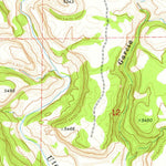United States Geological Survey Aragon Hill, NM (1977, 24000-Scale) digital map