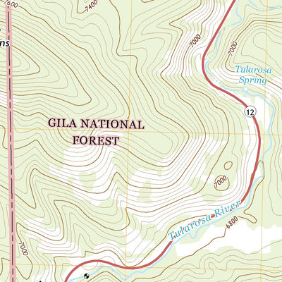United States Geological Survey Aragon, NM (2020, 24000-Scale) digital map