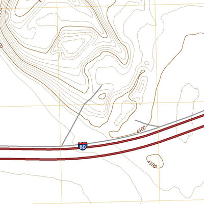 United States Geological Survey Aragonite NW, UT (2020, 24000-Scale) digital map