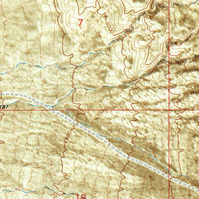 United States Geological Survey Aragonite SE, UT (1973, 24000-Scale) digital map