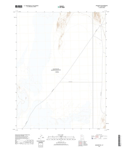 United States Geological Survey Aragonite SW, UT (2020, 24000-Scale) digital map
