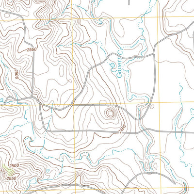 United States Geological Survey Arah, TX (2012, 24000-Scale) digital map