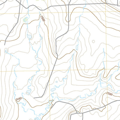 United States Geological Survey Arah, TX (2022, 24000-Scale) digital map