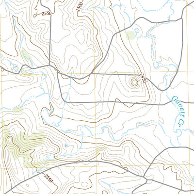 United States Geological Survey Arah, TX (2022, 24000-Scale) digital map