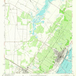 United States Geological Survey Aransas Pass, TX (1954, 24000-Scale) digital map